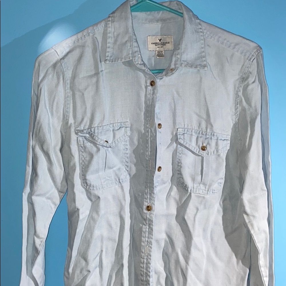 Blue jean top